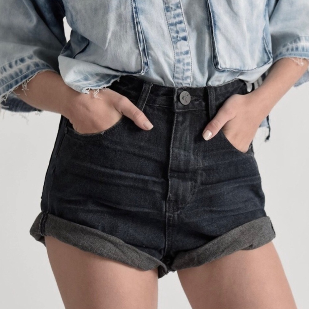 One Teaspoon Bandit high waisted shorts